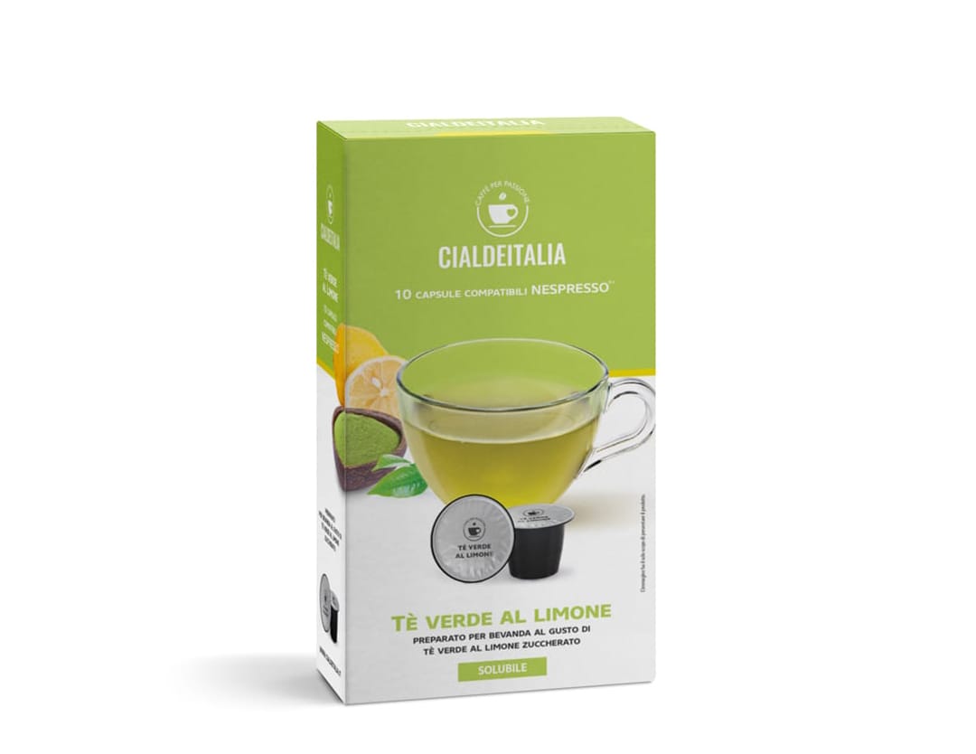 Tè Verde al Limone - 10 capsule